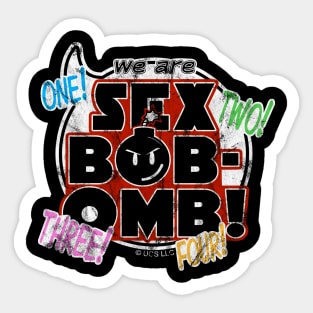 We Are Sex Bob-Omb! Sticker